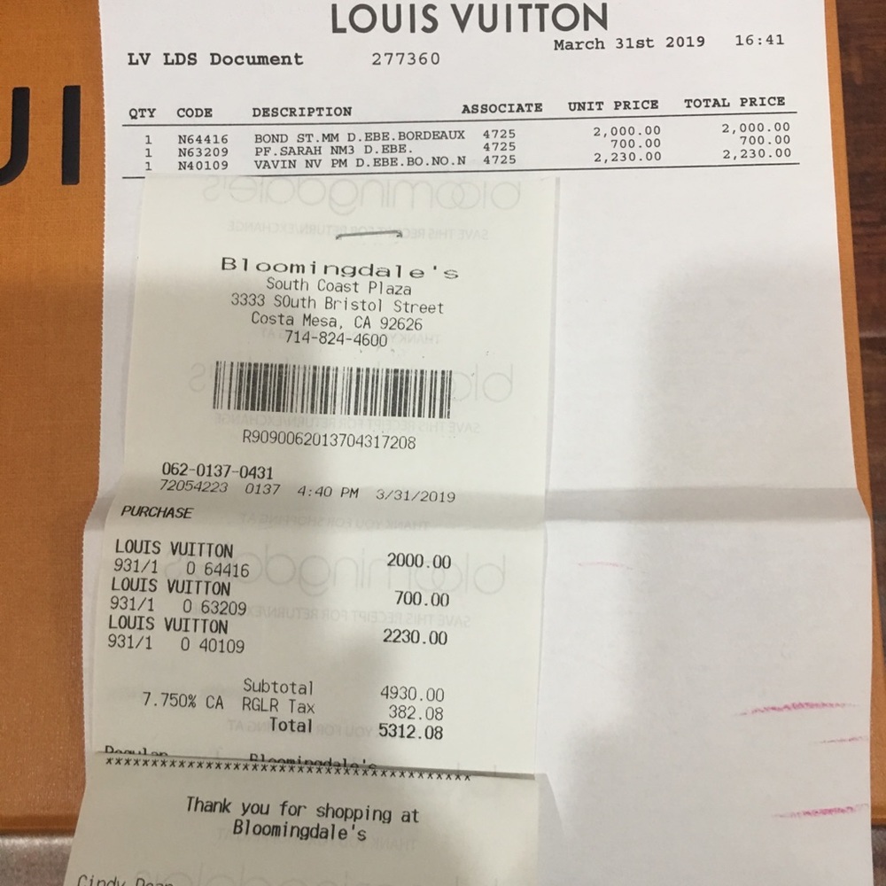 🎁🎁SOLD🎁🎁🎁Louis Vuitton bond street - Picture 7 of 8